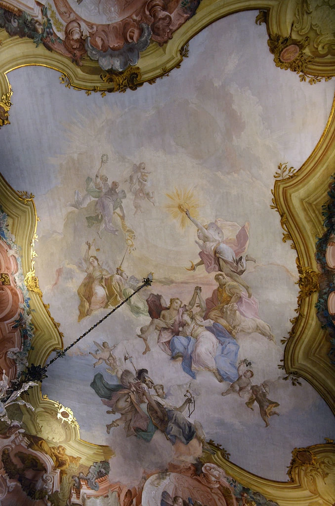 Allegoria - Sala degli Arazzi, Ca' Rezzonico a Venezia
